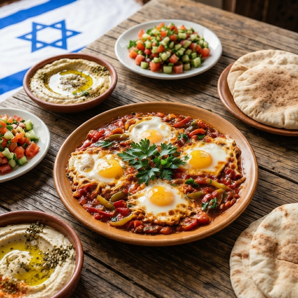 Hummus & fresh herbs